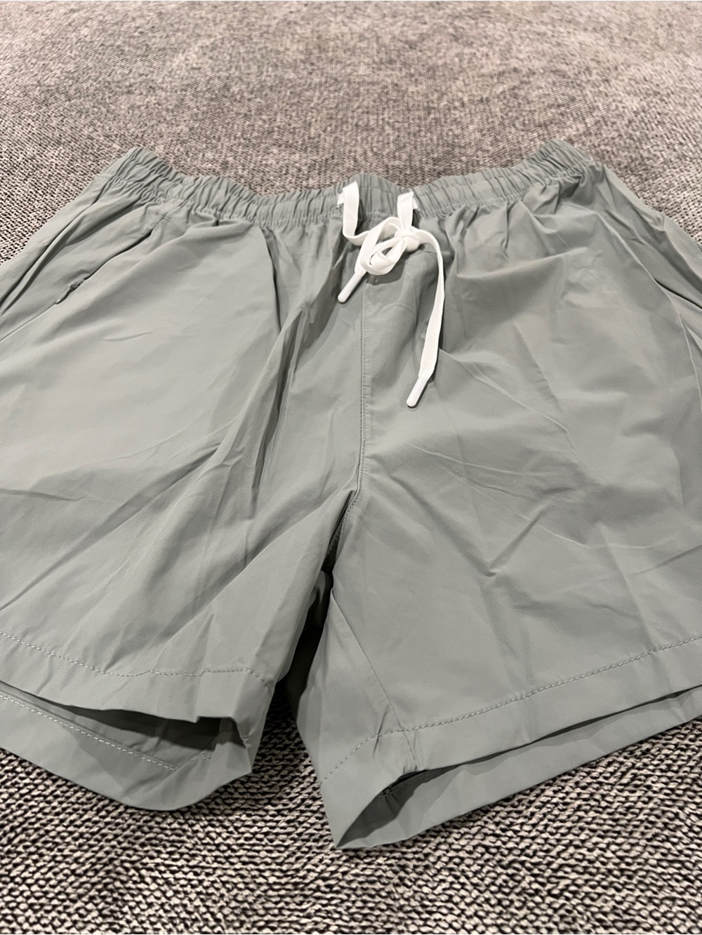 Silky Soft Lightweight Mint Green Shorts